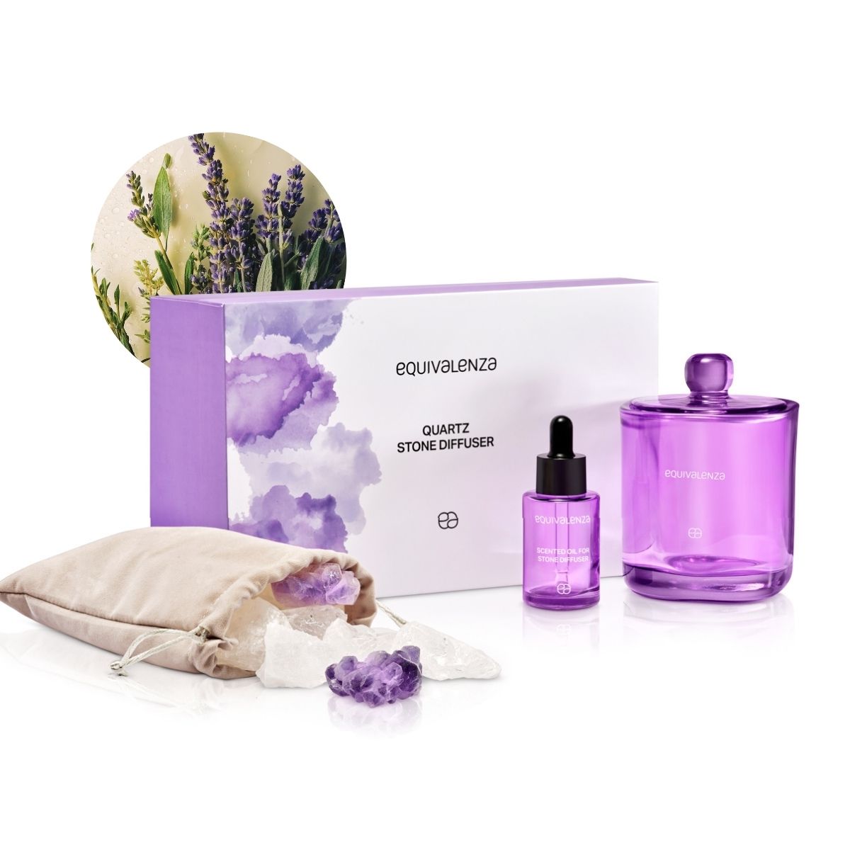 Quartz Stone Diffuser Relaxing Lavander